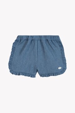 Kız Bebek Indigo Coton Şort