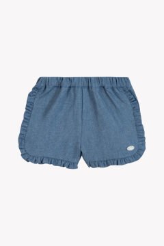 Kız Bebek Indigo Coton Şort