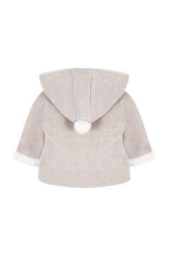 Bebek Muflonlu Triko Manto
