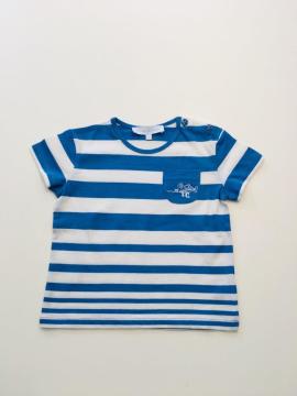 Erkek Bebek Çizgili T-Shirt