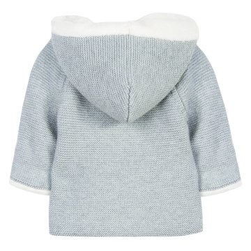 Bebek Kapüşonlu Muflonlu Manto