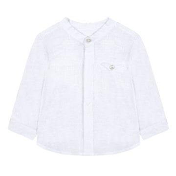 Erkek Çocuk Keten Gömlek