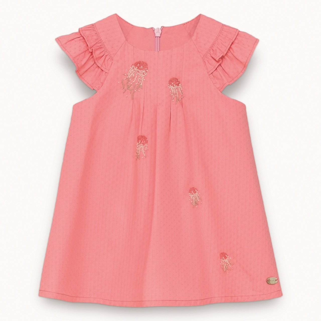 Kız Bebek Kısa Kollu Elbise