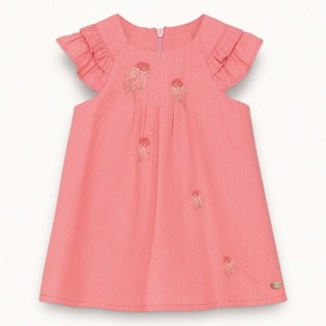 Kız Bebek Kısa Kollu Elbise