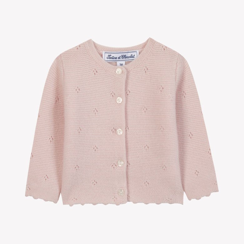 Kız Bebek Kaşmir Hırka