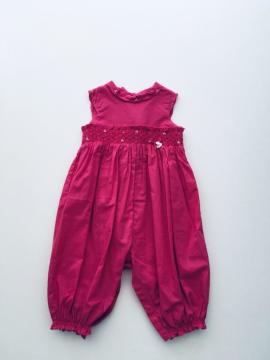 Kız Bebek Ayaksız Tulum