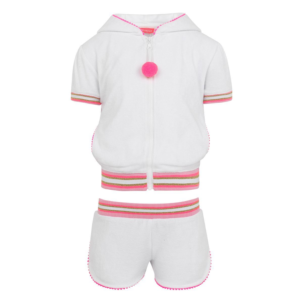 Kız Çocuk Havlu Şort Set