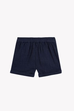 Erkek Çocuk Lacivert Coton Şort