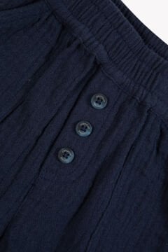 Erkek Çocuk Lacivert Coton Şort