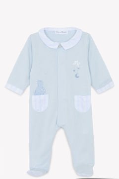 Erkek Bebek Garda Yakalı İnce Tulum