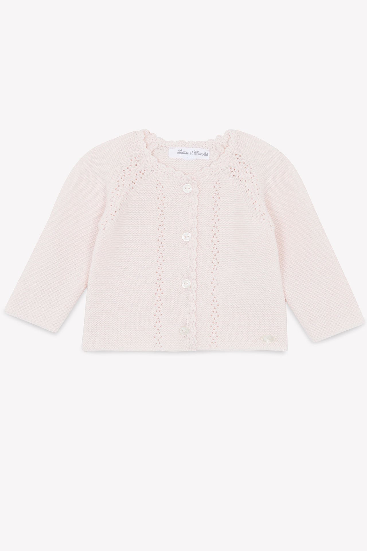 Kız Bebek Triko Hırka