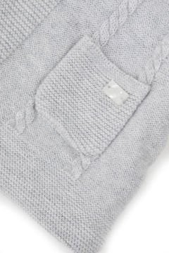 Bebek Muflonlu Triko Manto