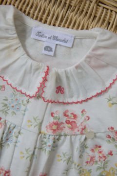 Kız Bebek Çiçek Desenli İnce Tulum