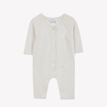 Kız Bebek Yün Combilong Tulum