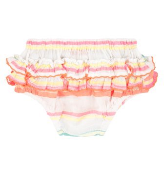 Kız Bebek Çizgili Bluz ve Külot Set