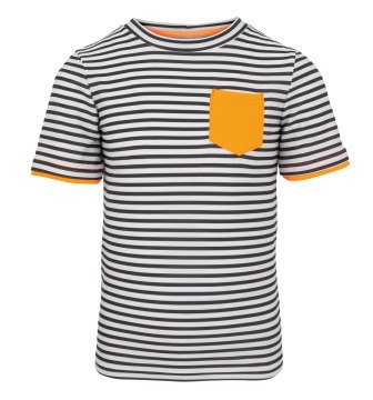 Erkek Çocuk UV Korumalı Çizgili T-Shirt