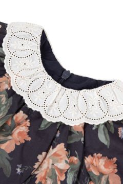 Kız Bebek Dantel Yakalı Elbise