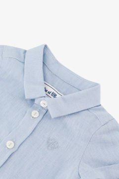 Erkek Bebek Ceremonie Keten Gömlek