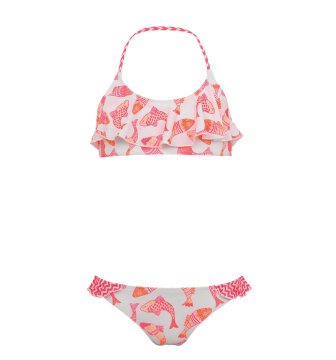 Kız Çocuk Balıklı Bikini