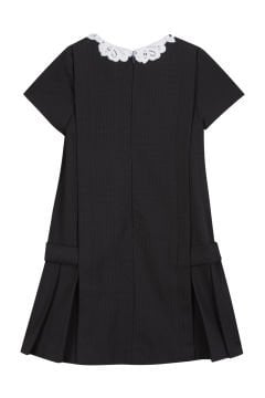 Kız Çocuk Dantel Yakalı Elbise