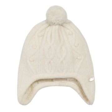 Bebek Ponponlu Yün Şapka