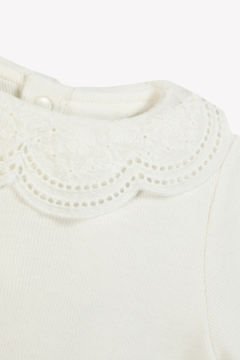 Kız Çocuk Dantel Yakalı Bluz