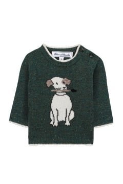 Erkek Bebek Yün Kazak