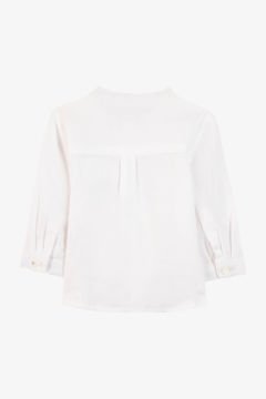 Erkek Bebek Ceremonie Keten Gömlek