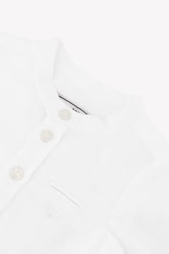 Erkek Bebek Ceremonie Keten Gömlek