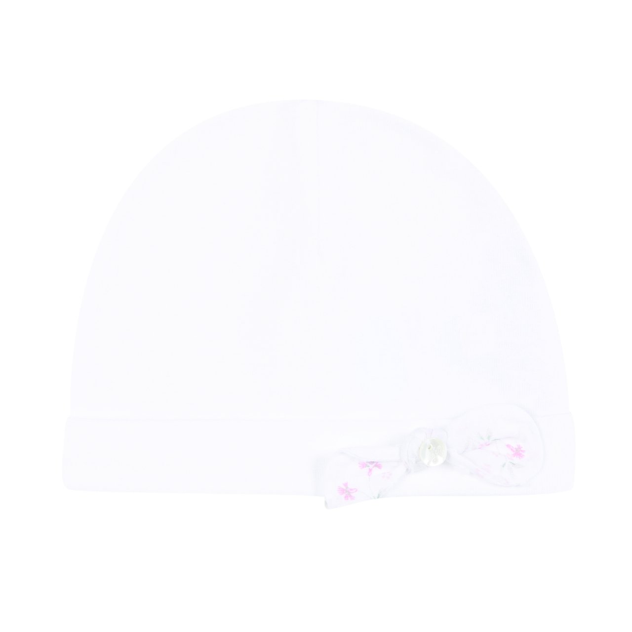 Kız Bebek Şapka Plumetis