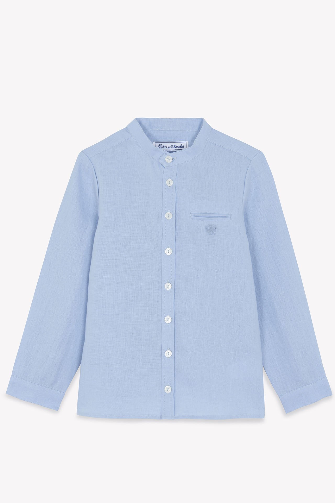 Erkek Çocuk Ceremonie Keten Gömlek