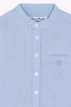 Erkek Çocuk Ceremonie Keten Gömlek