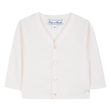 Erkek Bebek Triko Yün Hırka