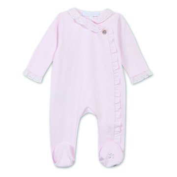 Kız Bebek Yandan Açılan Tulum