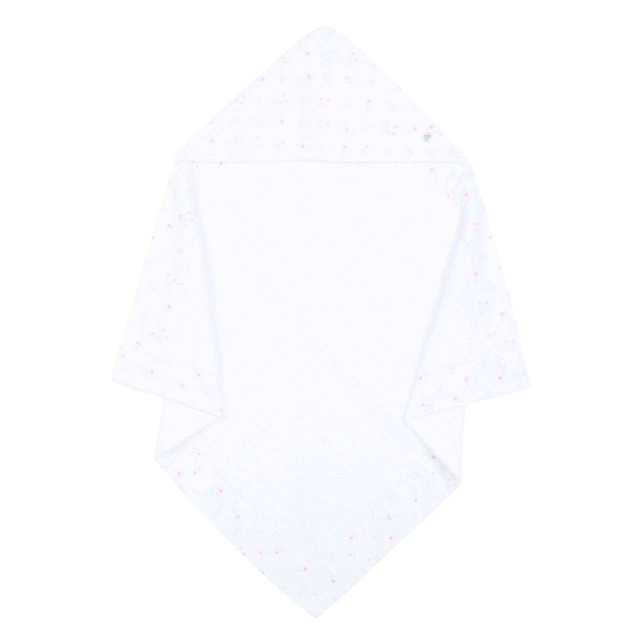 Kız Bebek Banyo Havlusu Plumetis