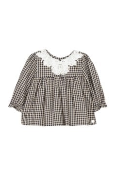 Kız Çocuk Fisto Yakalı Tunik