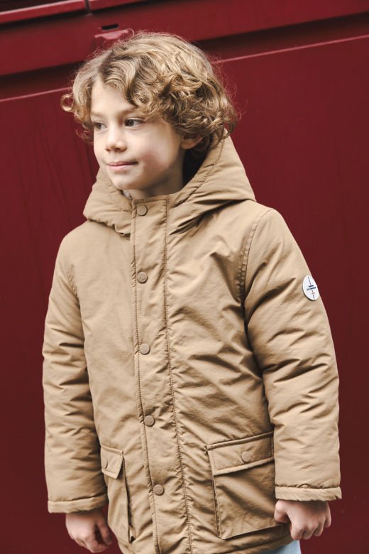 Erkek Çocuk Çift Taraflı Parka - reversible -