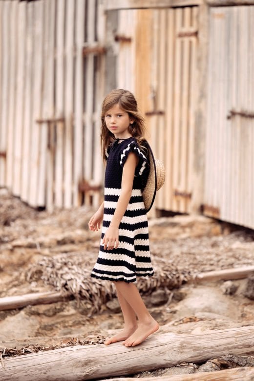 Kız Çocuk Triko Elbise