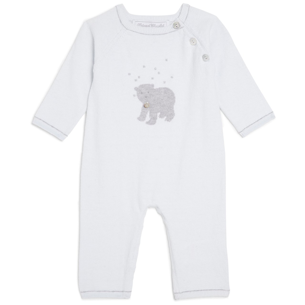 Erkek Bebek Triko Tulum