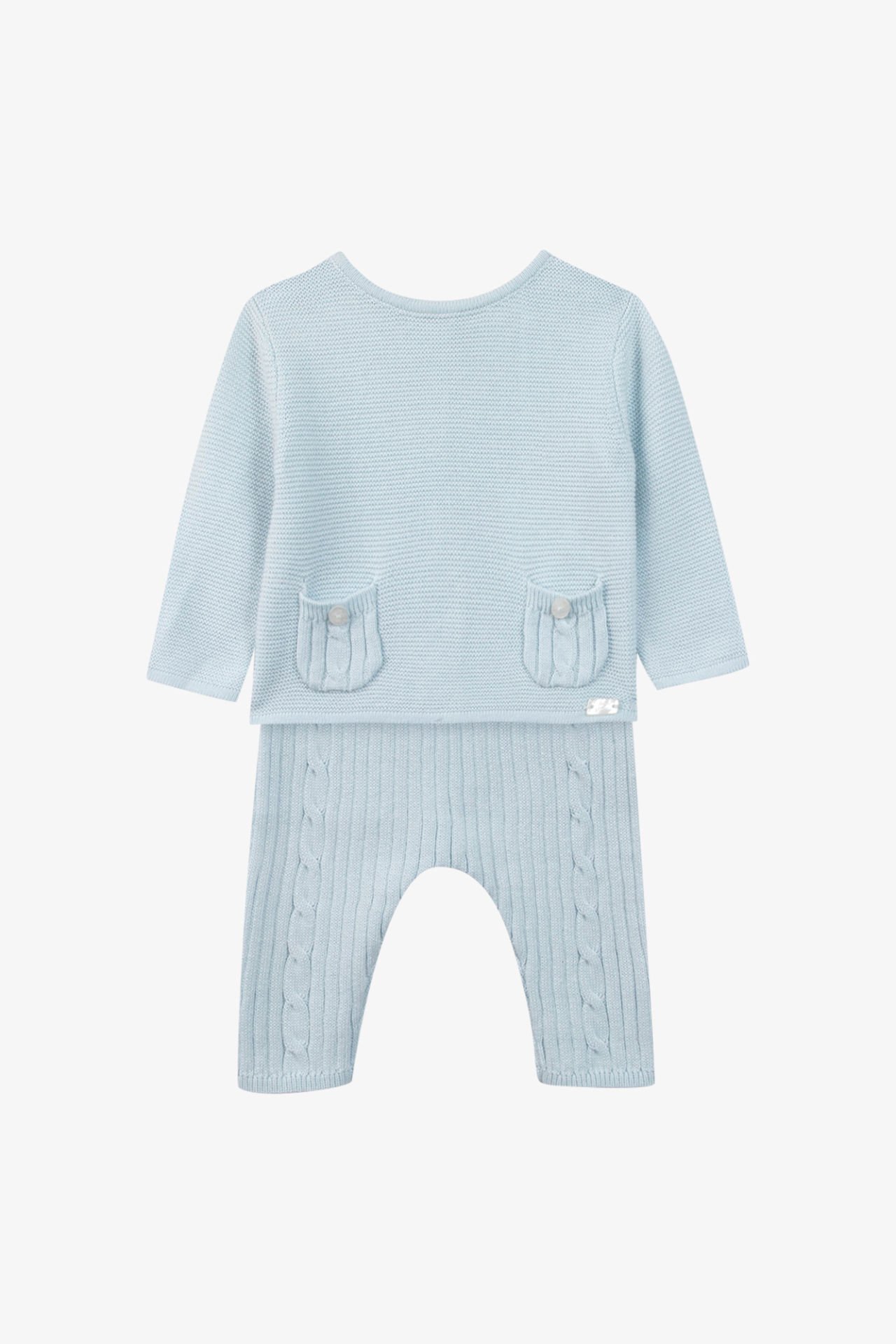 Erkek Bebek Triko Kazak + Pantalon Takım