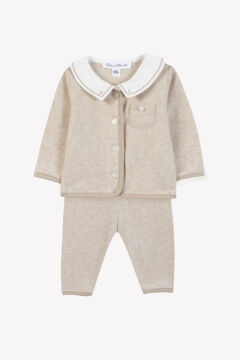 Bebek Hırka + Pantalon Set