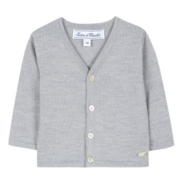 Erkek Bebek Triko Yün Hırka