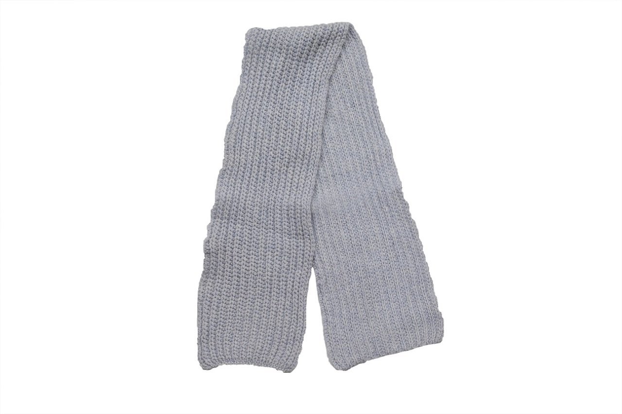 Erkek Bebek Örgü Atkı