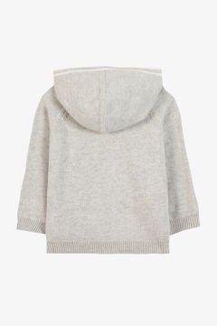 Erkek Çocuk Kapüşonlu Triko Hırka