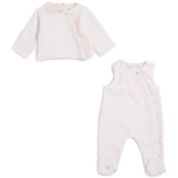 Kız Bebek Tulum+Ceket