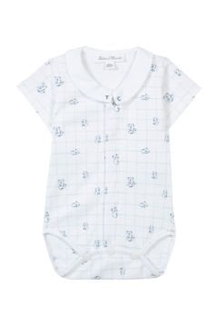 Erkek Bebek Panda Baskılı Body