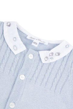 Bebek Body Yakalı Triko Tulum