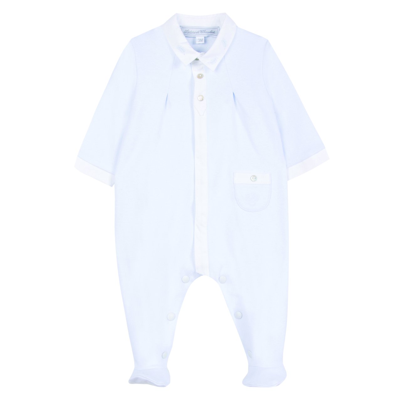 Erkek Bebek Cepli İnce Tulum