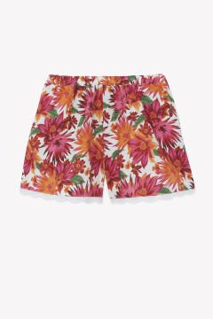 Kız Çocuk Askılı Bluz + Şort Set