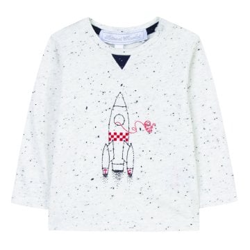 Erkek Çocuk Uzun Kollu Baskılı T-Shirt
